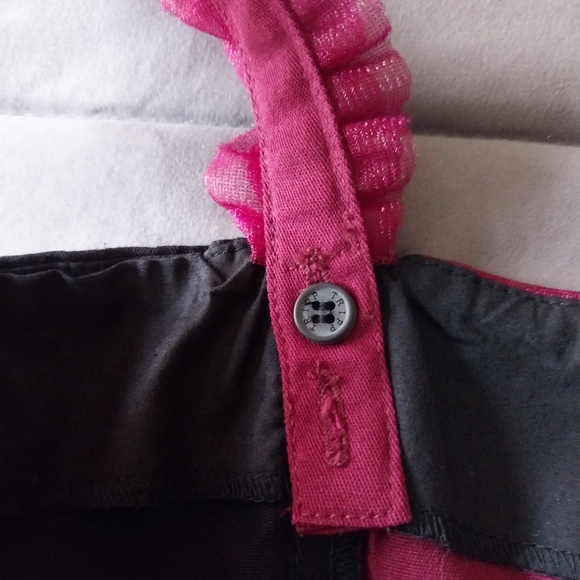 Vintage Tripp nyc Y2K black & burgundy corset top - Picture 4 of 7